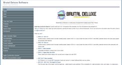 Desktop Screenshot of brutaldeluxe.fr
